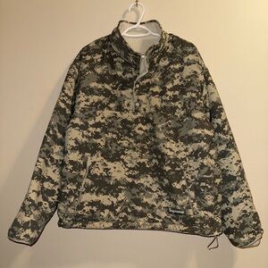 Polartec × Supreme Shearling Reversible Pullover - Natural - Size Large